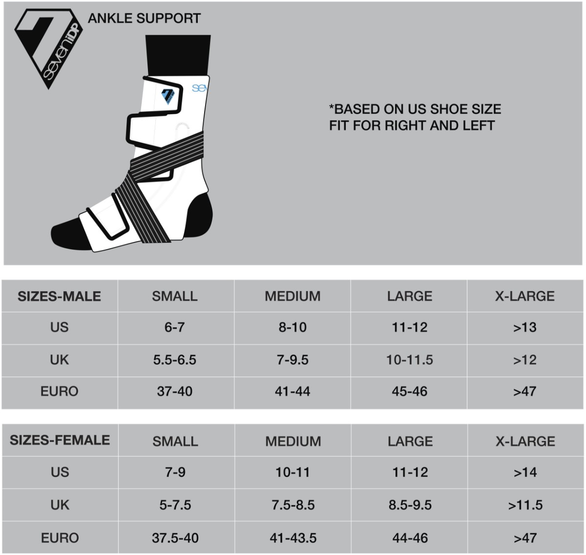 7Protection Control Ankle Support
