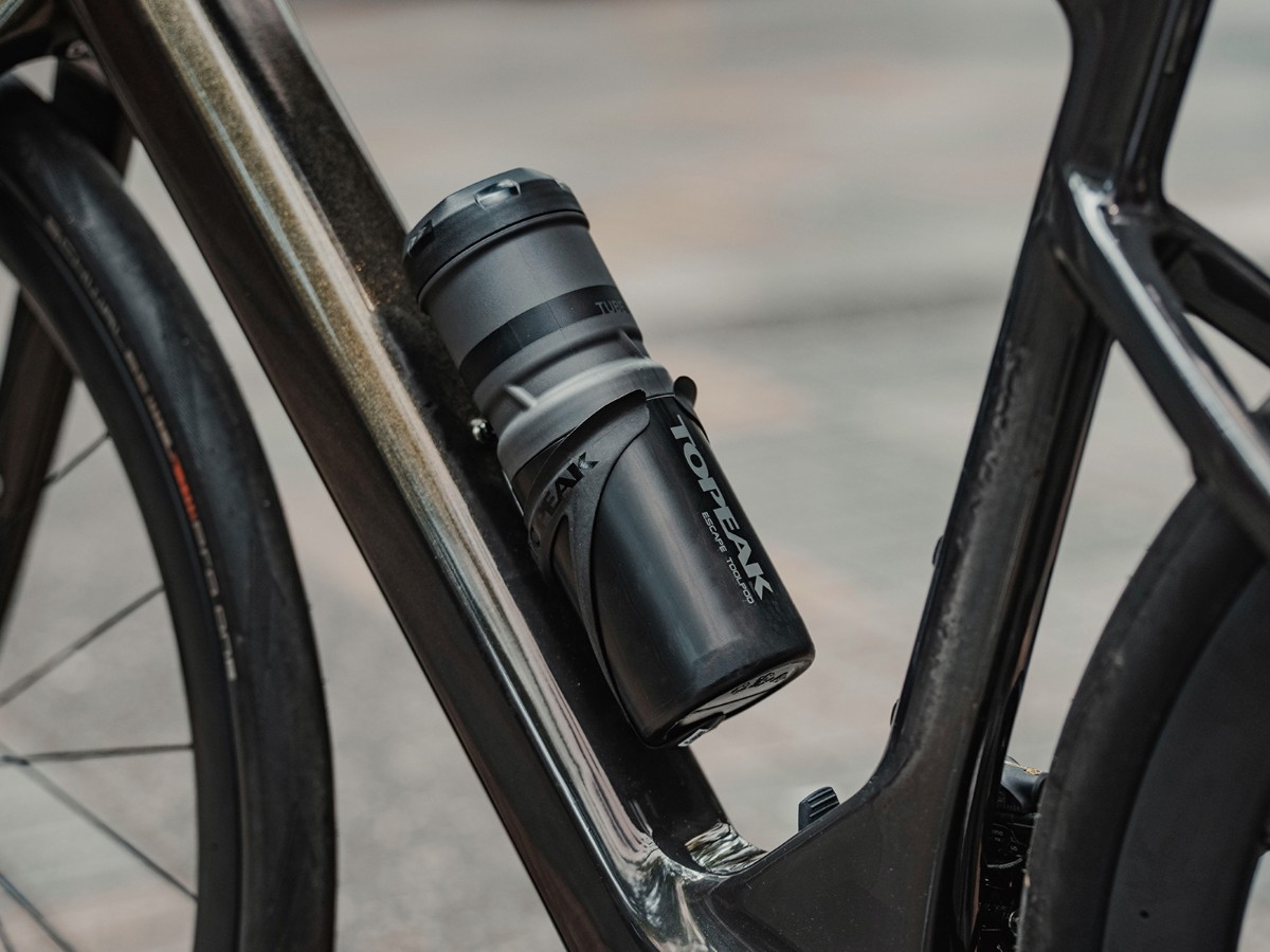 Topeak Escape Pod+ Storage Bottle with Tube Cube