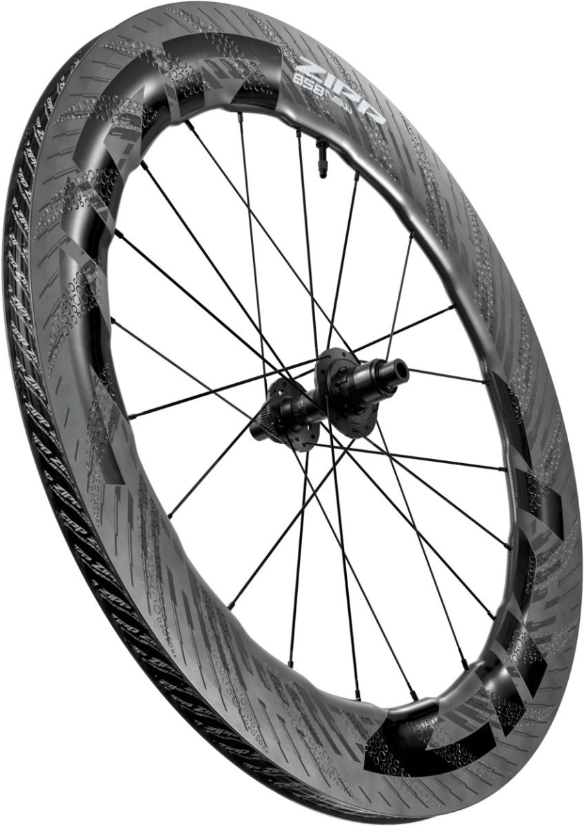 Zipp 858 NSW Carbon Tubeless Disc Brake Center Locking 700C Rear Wheel - ZR1SL Hub Ceric Bearings