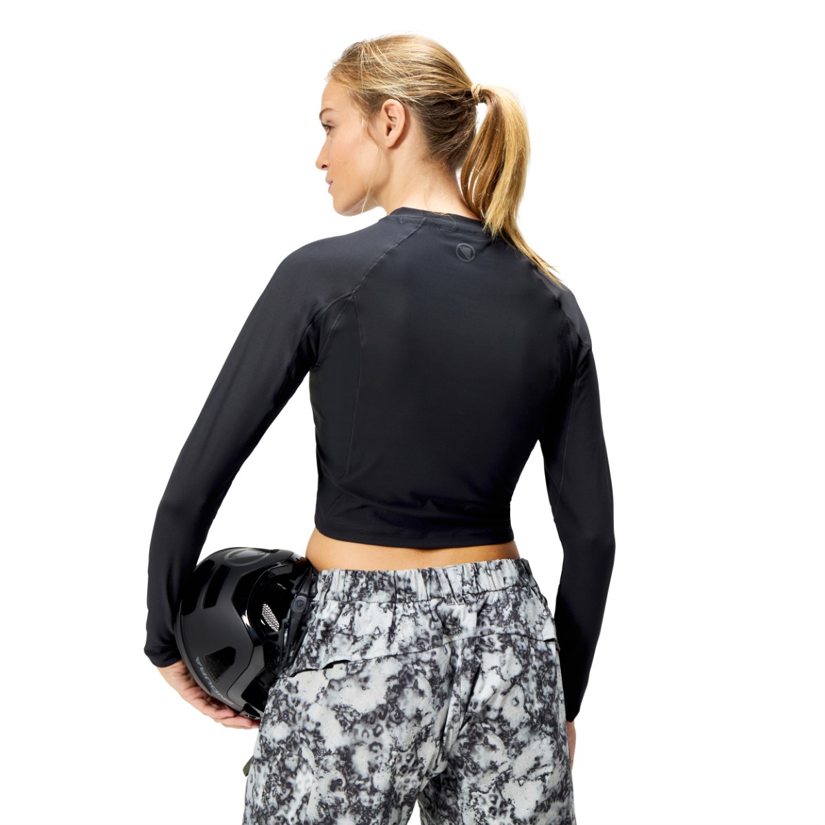Endura Sultrac Womens Long Sleeve MTB Mountain Bike Crop Tee