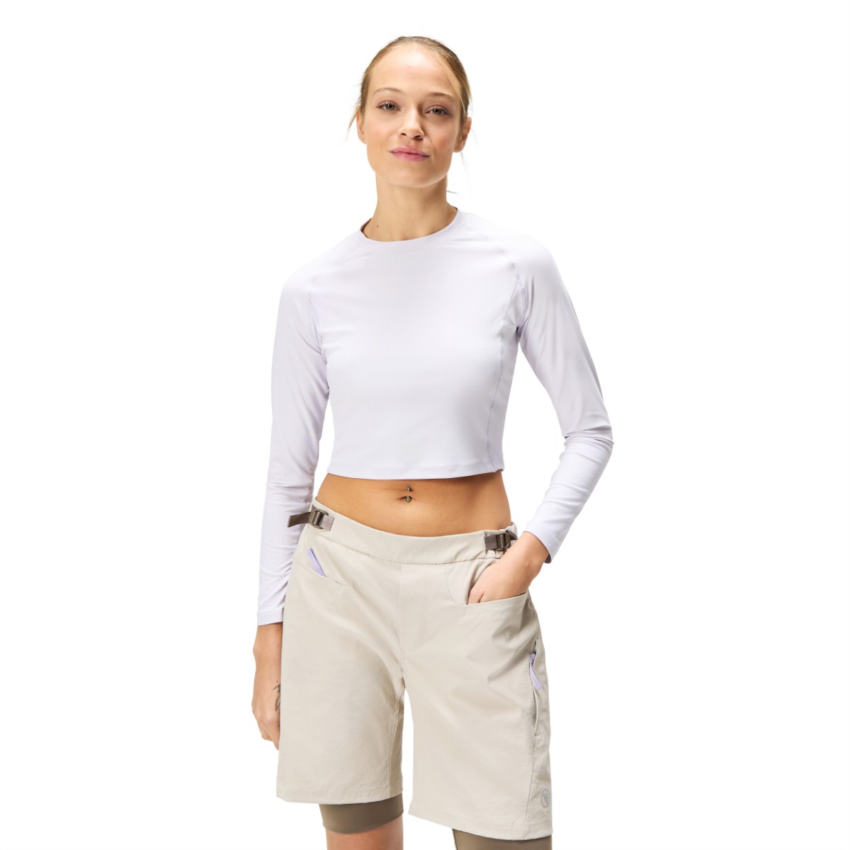 Endura Sultrac Womens Long Sleeve MTB Mountain Bike Crop Tee