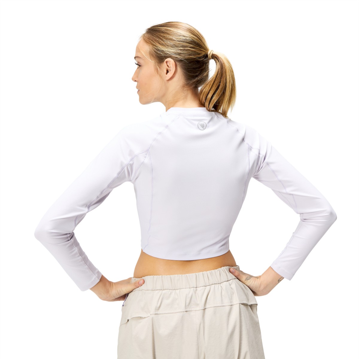 Endura Sultrac Womens Long Sleeve MTB Mountain Bike Crop Tee