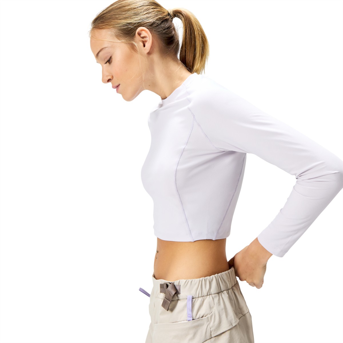Endura Sultrac Womens Long Sleeve MTB Mountain Bike Crop Tee
