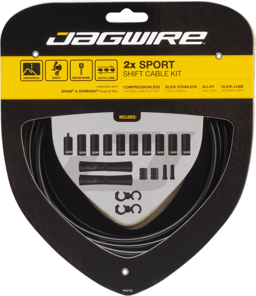 Jagwire Sport Shift Cable Kit 2X