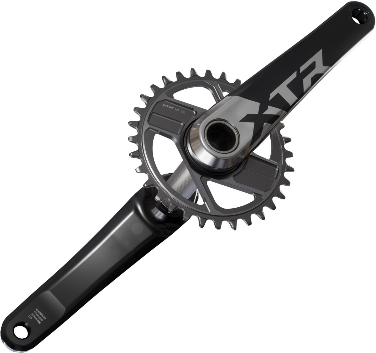 Shimano FC-M9200 XTR crank set without ring