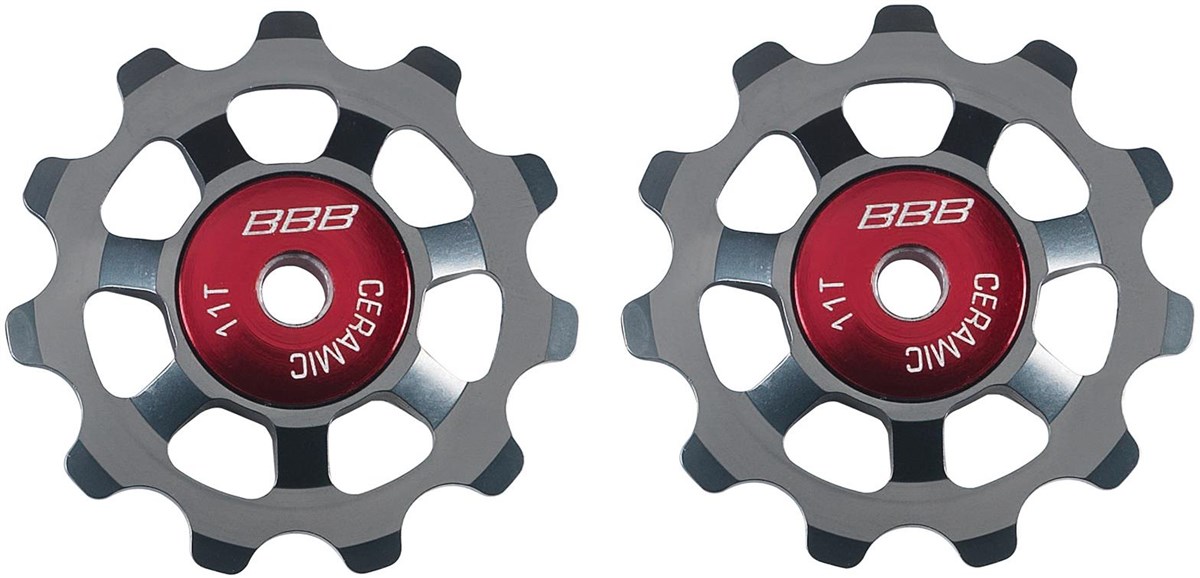 BBB BDP-22 - AluBoys Ceramic Jockey Wheels 11T 9/10/11 Speed