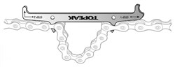 Topeak Chain Hook and Wear Indicator