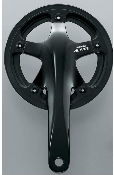 Shimano FC-S501 Alfine 2-Piece Chainset with Single Chain Guard