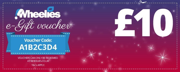 Wheelies Christmas Gift Voucher - £10