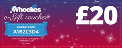 Wheelies Christmas Gift Voucher - £20