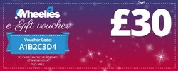 Wheelies Christmas Gift Voucher - £30