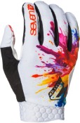 Image of 7Protection Project Long Finger MTB Bike Gloves Splatter Limited Edition