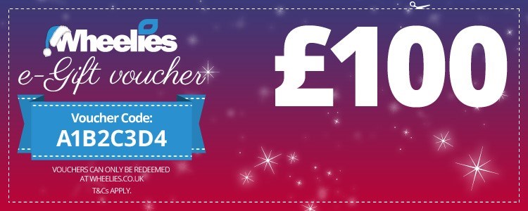 Wheelies Christmas Gift Voucher - £100