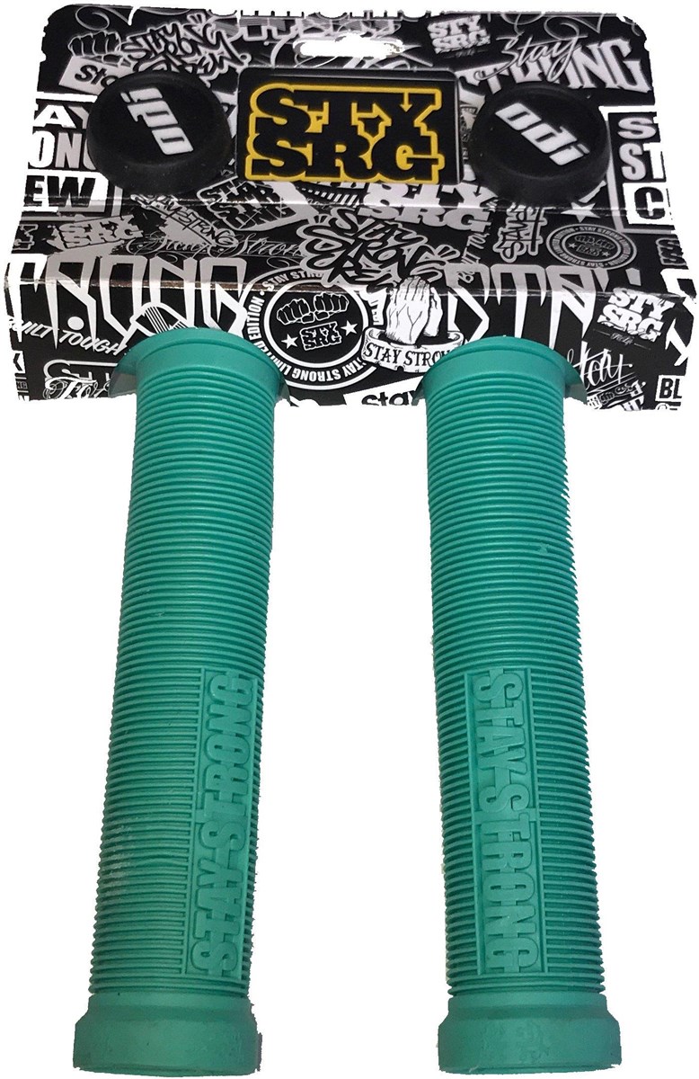 ODI Stay Strong Lion Heart BMX / Scooter Grips 143mm