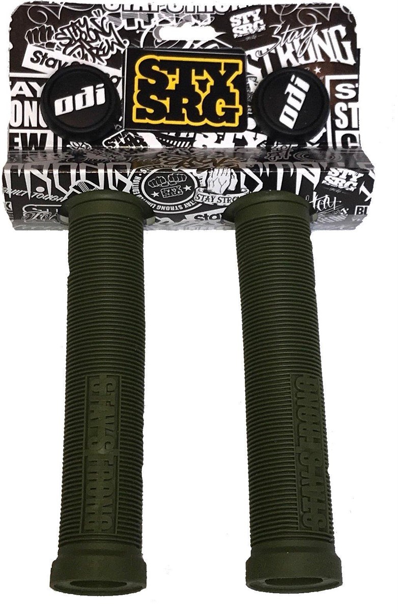 ODI Stay Strong Lion Heart BMX / Scooter Grips 143mm