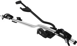 Thule 598 ProRide Locking Upright Silver Bike Roof Rack - Aluminium