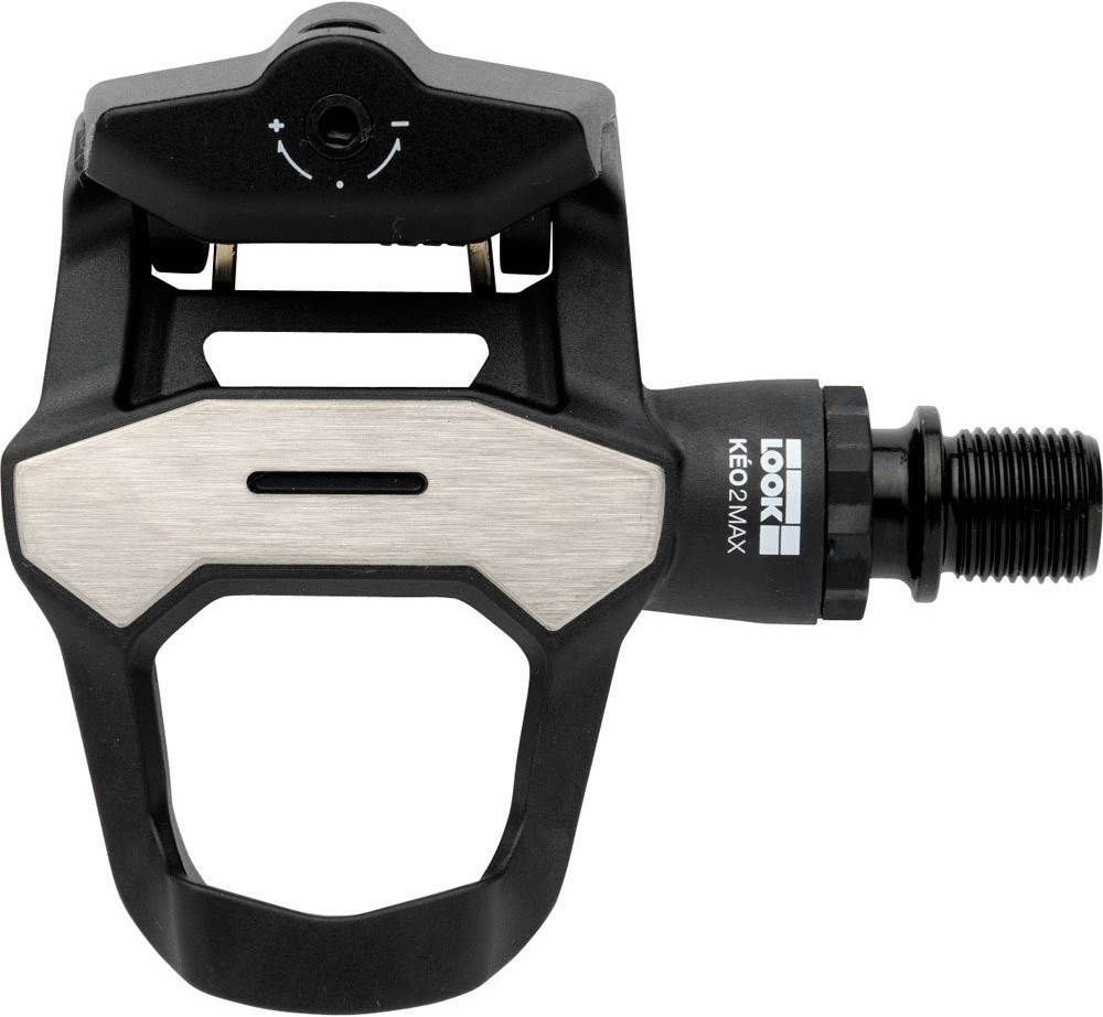 Look Keo 2 Max Carbon Pedal Cromo Axle W/ Keo Cleat