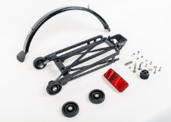 Image of Brompton Rack Set Complete with 4 Rollers and Mudguard