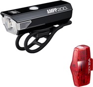 Image of Cateye AMPP 200 & ViZ 100 Light Set