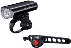 Image of Cateye El-160 / Orb Bike Light Set