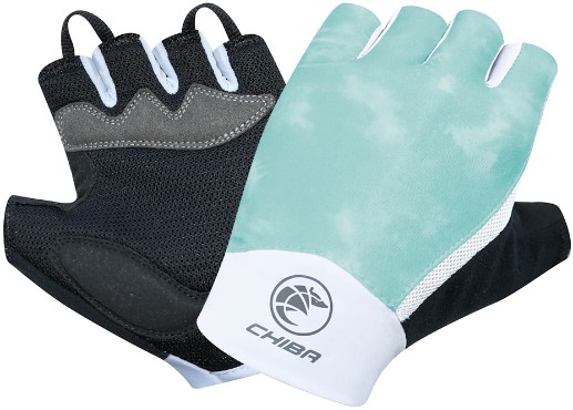 Chiba Lady Tie Dye Active-Line Mitts Short Finger Gloves