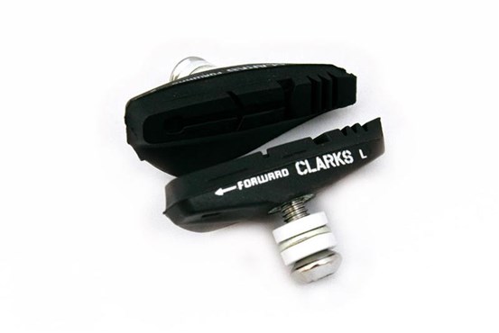 Clarks Elite Road Brake Pads Integral Block 55mm with Angle Adjustment
