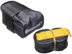 Image of Continental MTB Saddle Bag with 29" Tube Presta 42mm Valve and 2 Tyre Levers