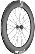 Image of DT Swiss ARC 1400 DICUT 700c carbon clincher 80mm disc brake front wheel