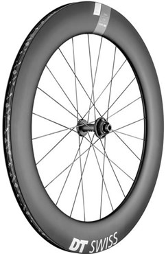 DT Swiss ARC 1400 DICUT 700c carbon clincher 80mm disc brake front wheel