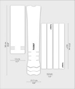 Image of Dyedbro E-Bike Frame Protection Kit - Clear