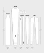 Image of Dyedbro Gravel Bike Frame Protection Kit - Clear