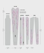 Image of Dyedbro Gravel Bike Frame Protection Kit  - Lightning