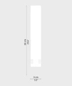 Image of Dyedbro MTB Downtube Protection - Clear