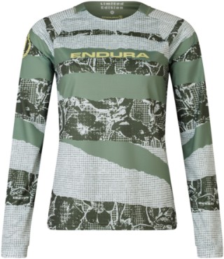 Endura Patchwork Womens Ltd Long Sleeve Tee
