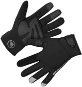 Image of Endura Strike Waterproof Long Finger Cycling Gloves with Gel Palm Padding