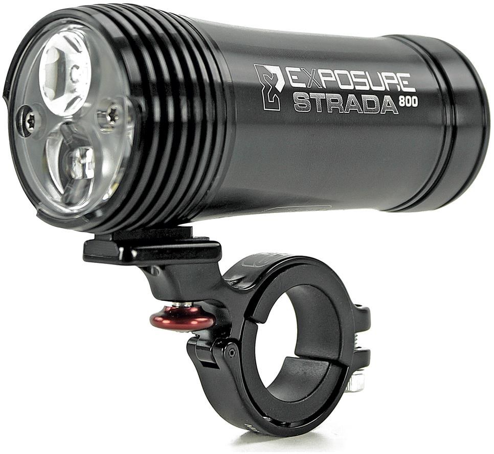 Exposure Strada 900 Road Specific Rechargeable Front Light Including Remote Switch With DayBright - 800 Lumens