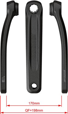 FSA Bosch CK-320 ISIS E-Bike Crank Arms