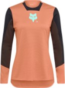 Fox Clothing Defend Elevated Womens Long Sleeve MTB Cycling Jersey Image of Fox Clothing Defend Elevated Womens Long Sleeve MTB Cycling Jersey