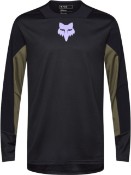 Image of Fox Clothing Defend Park Long Sleeve MTB Mountain Bike Jersey