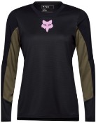 Image of Fox Clothing Defend Park Womens Long Sleeve MTB Mountain Bike Jersey