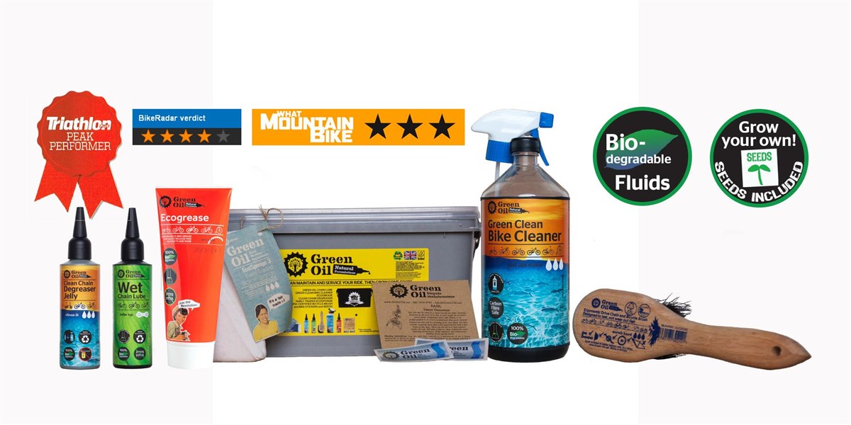 Green Oil Eco Rider Deluxe Cleaning Set