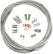 Image of Hope S.S.Braided Hose Kit (inc. Conn)