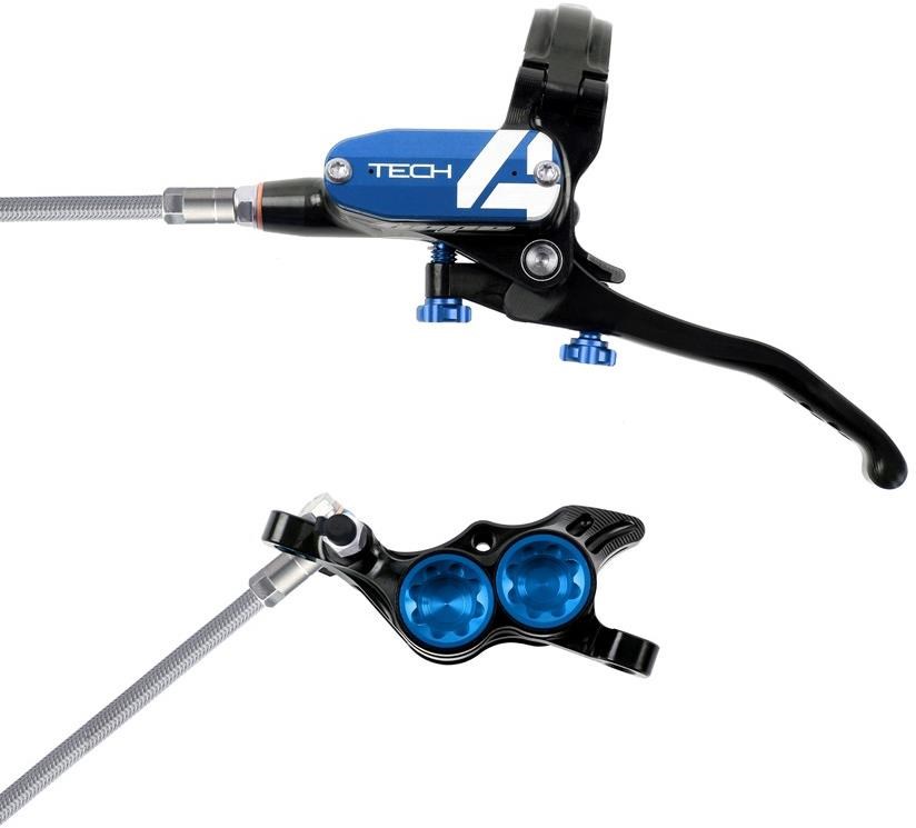 Hope Tech 4 E4 Brakes Braided No Rotor