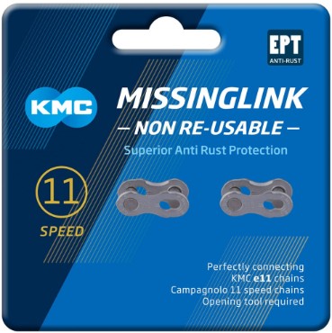 KMC 11NR EPT Chain Missing Links 11 Speed