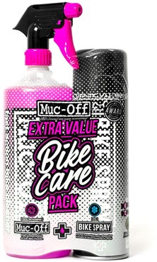 Muc-Off Duo Pack - Bike Cleaner 1Litre and Bike Spray 500ml Aerosol