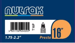 Image of Nutrak 16" Inner Tube Presta Valve
