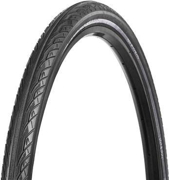 Nutrak Zilent+ with Puncture Belt and Reflective Stripe 27.5" City / Trekking Tyre 27.5" x 1.75"