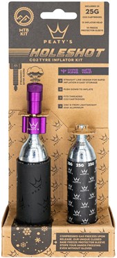 Peatys Holeshot MTB 25g CO2 Tyre Inflator