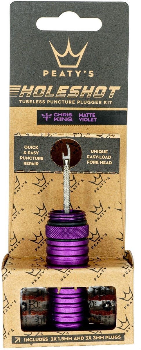 Peatys Holeshot Tubeless Puncture Plugger Kit