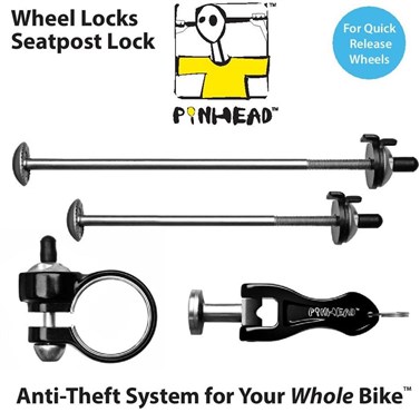 Pinhead 3 Pack Lock Skewer Set - QR